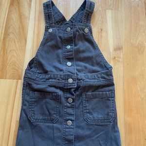 Old Navy girls denim overall dress: size 5T